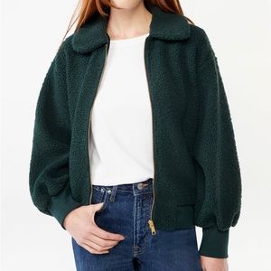 NWT Assembly Teddy Bomber Jacket